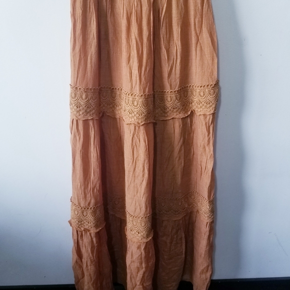 Rebellion Again Peasant Maxi Dress Size XS EUC - Picture 5 of 6